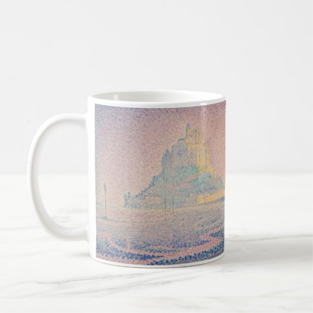 Paul Signac - Monte Saint Michel Fog und Sun Kaffeetasse (Links)
