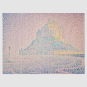 Paul Signac - Monte Saint Michel Fog und Sun Seidenpapier