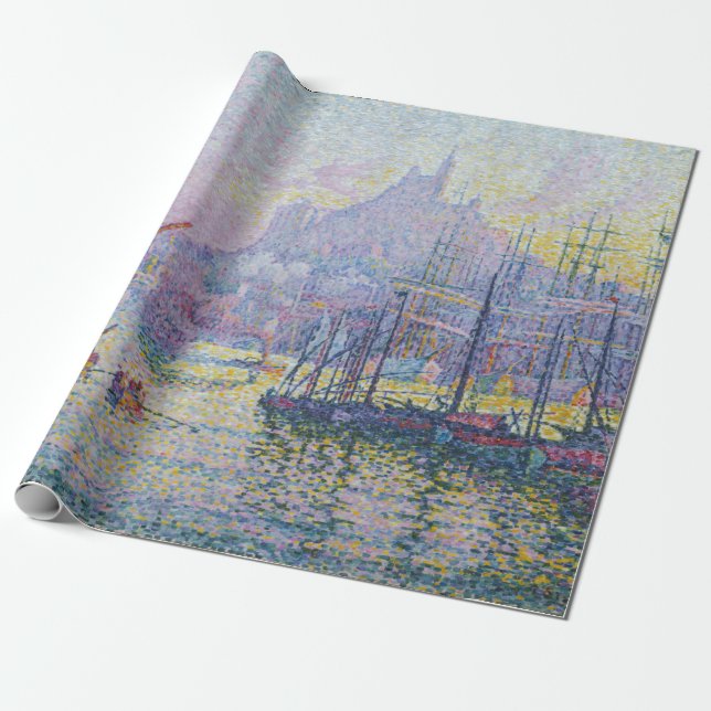 Paul Signac - Notre-Dame-de-la-Garde, Marseille Geschenkpapier (Ungerollt)
