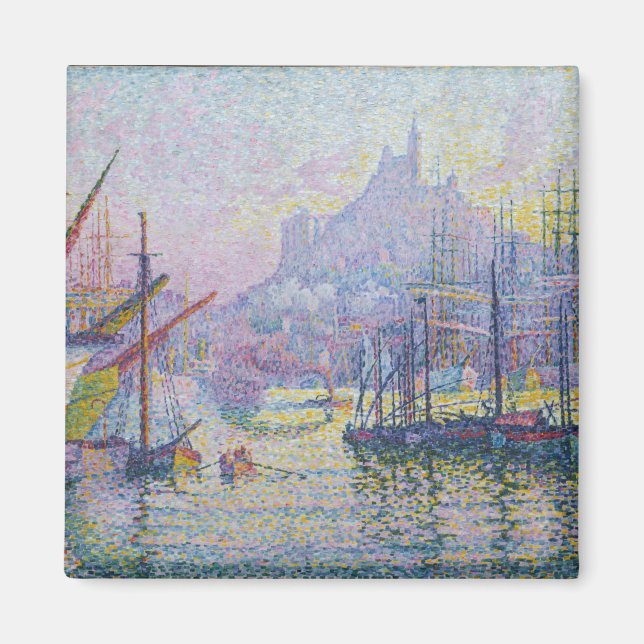 Paul Signac - Notre-Dame-de-la-Garde, Marseille Magnet (Vorne)