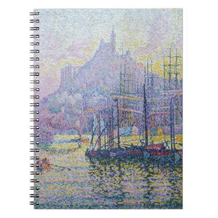 Paul Signac - Notre-Dame-de-la-Garde, Marseille Notizblock
