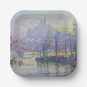 Paul Signac - Notre-Dame-de-la-Garde, Marseille Pappteller