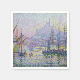 Paul Signac - Notre-Dame-de-la-Garde, Marseille Serviette