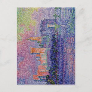 Paul Signac: Päpstliche Palace, Avignon, Paul 1900 Postkarte