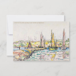 Paul Signac-Petit Anwey-The River Bank 1920-1929 Ankündigung