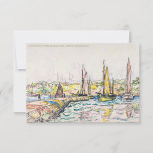 Paul Signac-Petit Anwey-The River Bank 1920-1929 Ankündigung