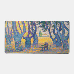 Paul Signac - Place des Lices, Saint-Tropez Schreibtischunterlage