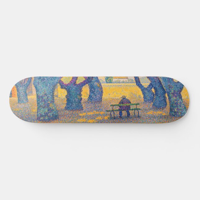 Paul Signac - Place des Lices, Saint-Tropez Skateboard (Horizontal)