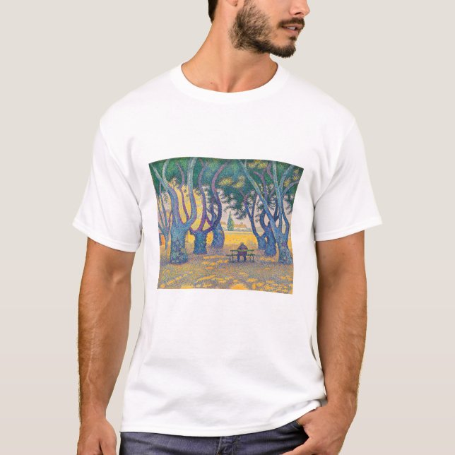 Paul Signac - Place des Lices, Saint-Tropez T-Shirt (Vorderseite)