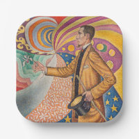 Paul Signac - Portrait von Felix Feneon, Opus 217