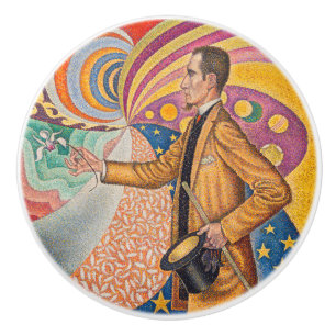 Paul Signac - Porträt von M Felix Feneon, Opus 217 Keramikknauf