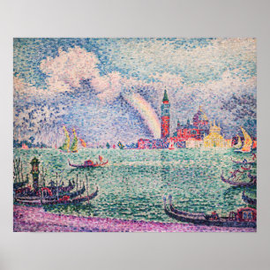 Paul Signac - Rainbow, Venedig Poster