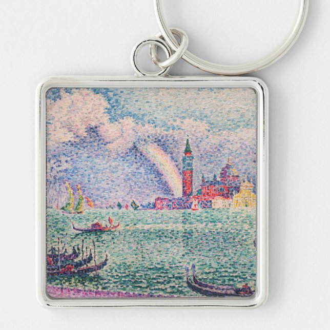 Paul Signac - Rainbow, Venedig Schlüsselanhänger (Vorne)