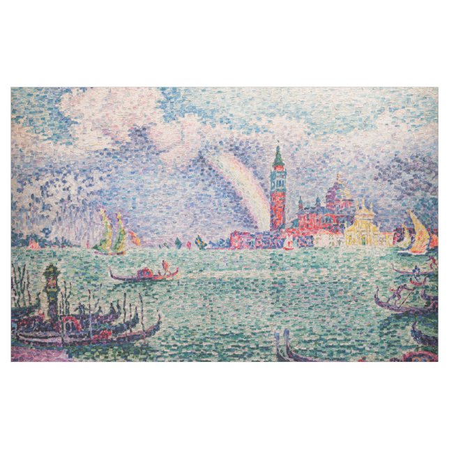 Paul Signac - Rainbow, Venedig Stoff (Yard (91,4 cm))
