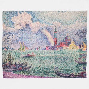 Paul Signac - Regenbogen, Venedig Fleecedecke