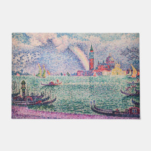 Paul Signac - Regenbogen, Venedig Fußmatte