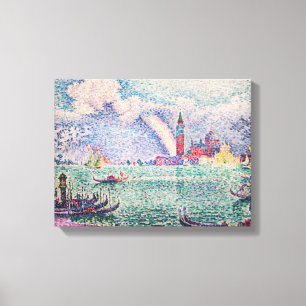 Paul Signac - Regenbogen, Venedig Leinwanddruck