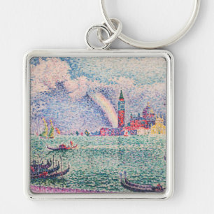 Paul Signac - Regenbogen, Venedig Schlüsselanhänger