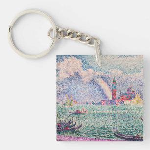 Paul Signac - Regenbogen, Venedig Schlüsselanhänger