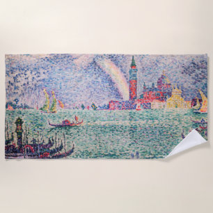 Paul Signac - Regenbogen, Venedig Strandtuch