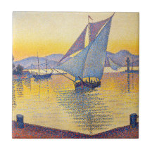 Paul Signac - The Port at Sunset, Opus 236