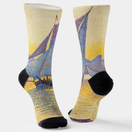 Paul Signac - The Port at Sunset, Opus 236 Socken