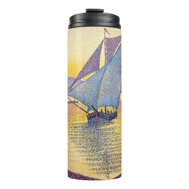 Paul Signac - The Port at Sunset, Opus 236 Thermosbecher (Vorderseite)