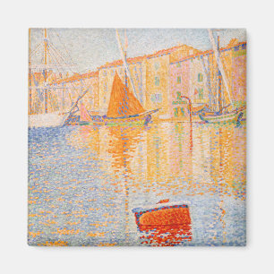 Paul Signac - The Red Buoy, Saint-Tropez Magnet
