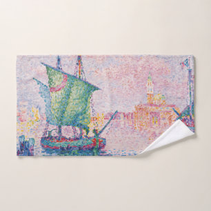 Paul Signac - Venedig, Die rosa Wolke Badhandtuch Set