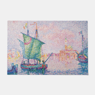 Paul Signac - Venedig, Die rosa Wolke Fußmatte