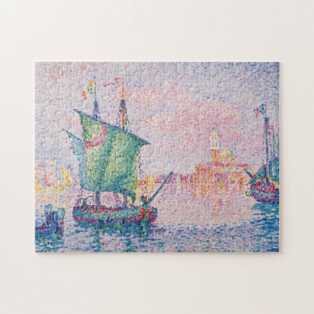 Paul Signac - Venedig, Die rosa Wolke Puzzle (Horizontal)