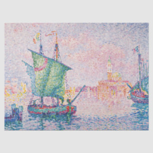 Paul Signac - Venedig, Die rosa Wolke Seidenpapier