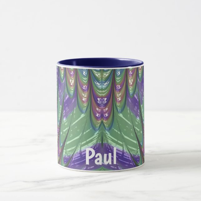 PAUL ~ Tasse personalisiert ~ zany ungewöhnlich (Zentrum)