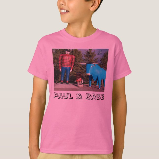 "Paul- u. Baby-" Mädchen-T - Shirt (Vorderseite)