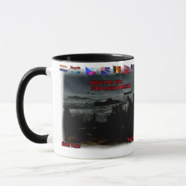Paul Verlaines Gedicht über einen weißen Keramik-K Tasse