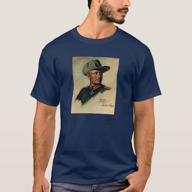 Paul von Lettow-Vorbeck T-Shirt (Vorderseite)