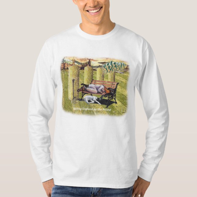 Paul Whitehead-Genese, die England durch das Poun T-Shirt (Vorderseite)