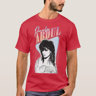 Paula Abdul 80er Vintag ästhetisches Design T-Shirt