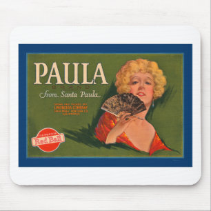 Paula Brand aus Santa Paula Mousepad