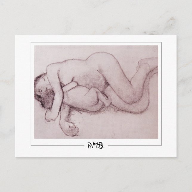 Paula Modersohn-Becker #121 - Fine Art Postkarte (Vorderseite)