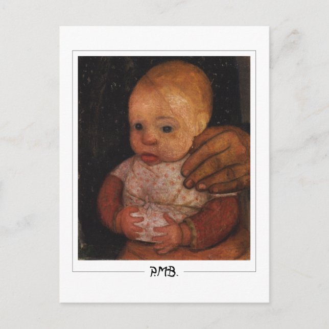 Paula Modersohn-Becker #139 - Fine Art Postkarte (Vorderseite)