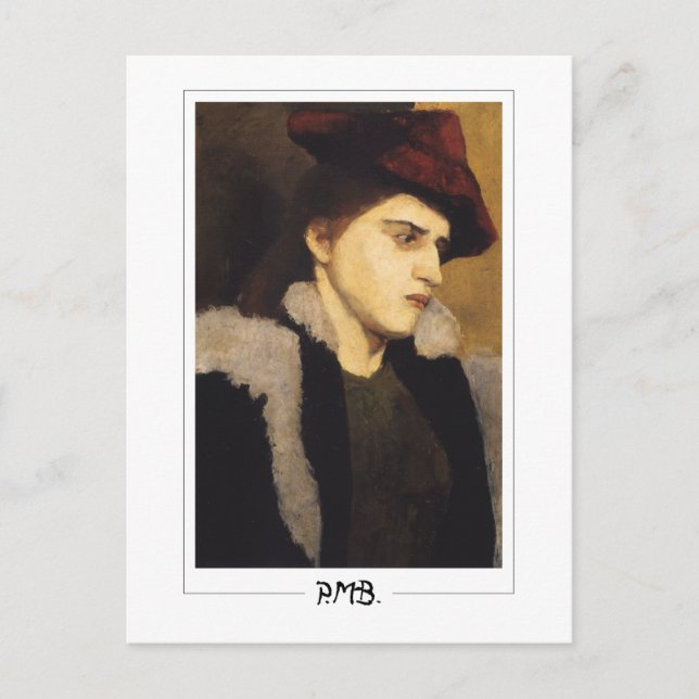 Paula Modersohn-Becker #144 - Fine Art Postkarte (Vorderseite)