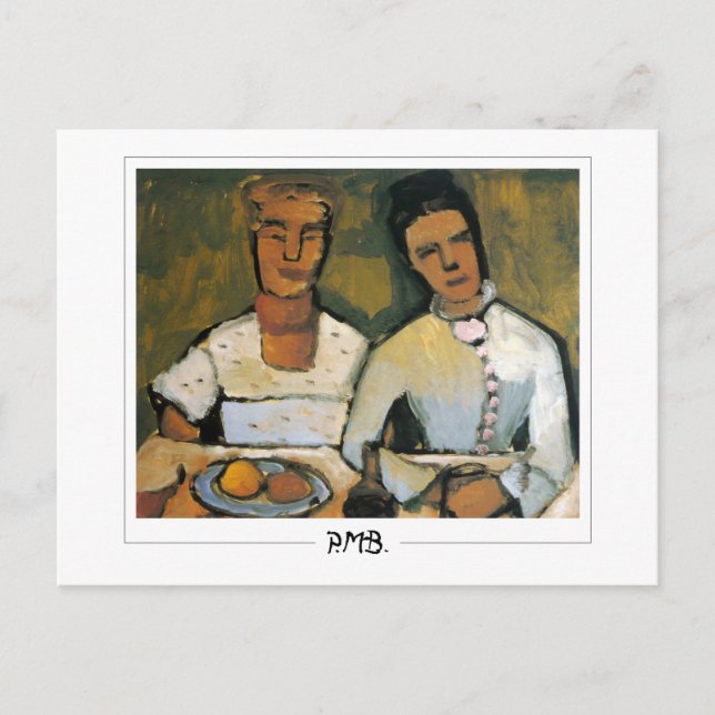 Paula Modersohn-Becker #162 - Fine Art Postkarte (Vorderseite)