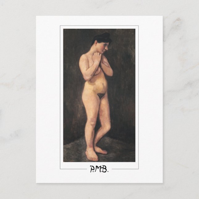Paula Modersohn-Becker #41 - Kunst Postkarte (Vorderseite)