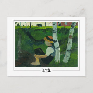 Paula Modersohn-Becker #9 - Kunst Postkarte
