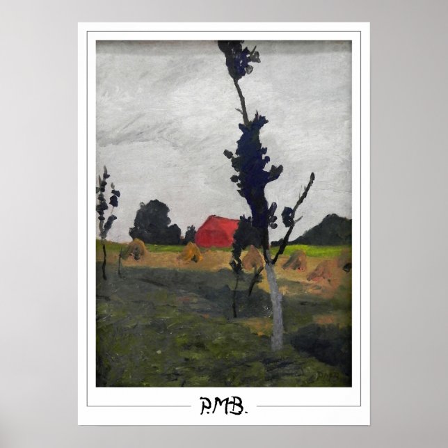 Paula Modersohn-Becker Zedign Art Poster #104 (Vorne)