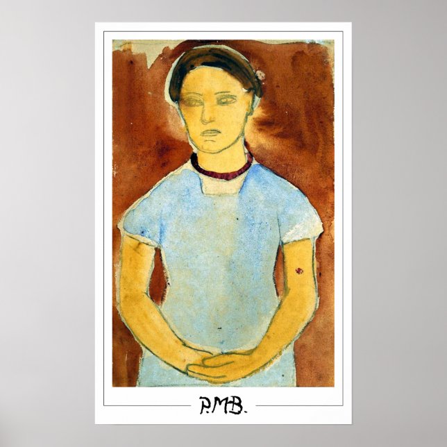 Paula Modersohn-Becker Zedign Art Poster #108 (Vorne)