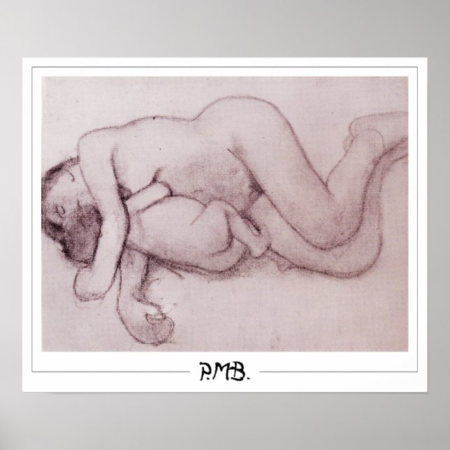 Paula Modersohn-Becker Zedign Art Poster #121 (Vorne)