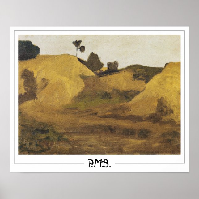 Paula Modersohn-Becker Zedign Art Poster #14 (Vorne)