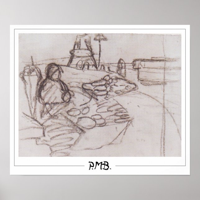 Paula Modersohn-Becker Zedign Art Poster #40 (Vorne)